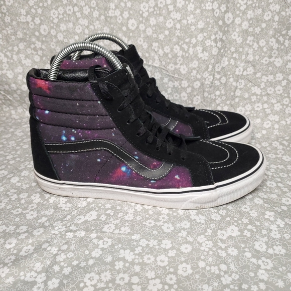 Vans Sk8 Hi Rare Galaxy Nebula Sneakers - Picture 6 of 10
